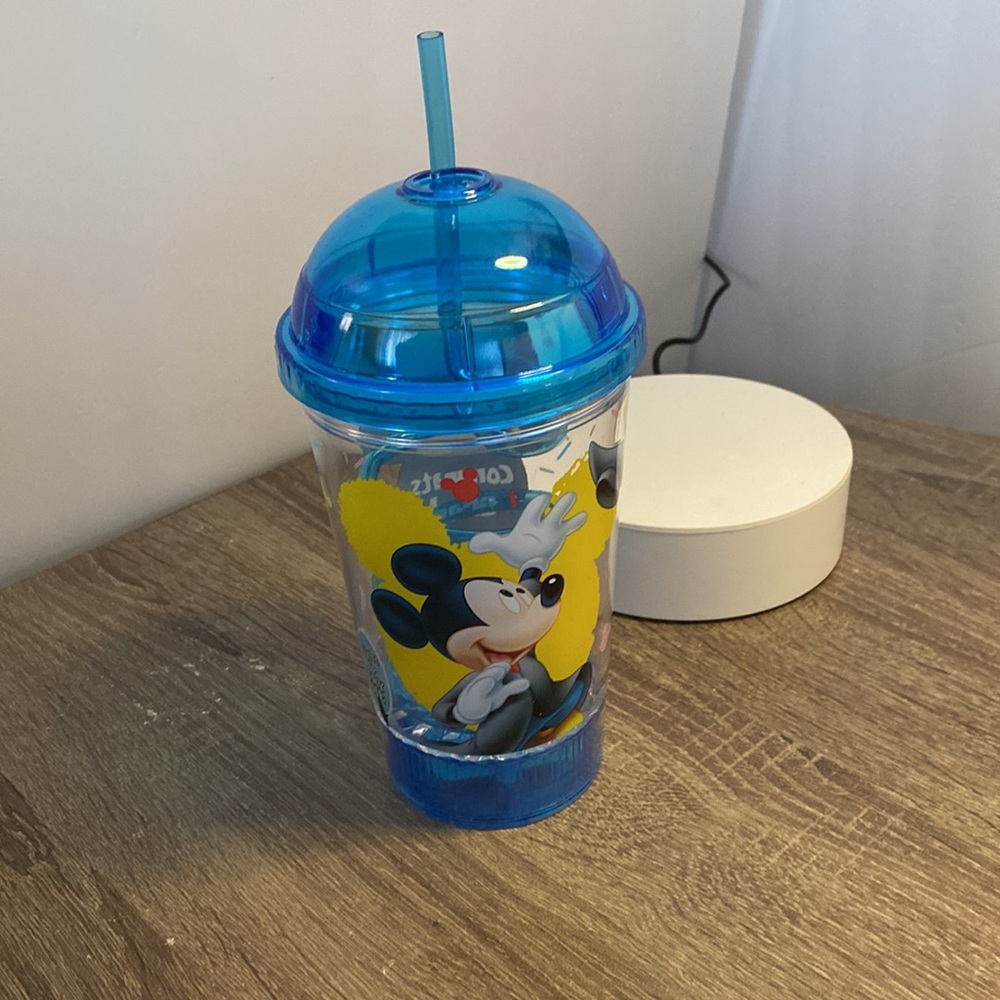 🆕💡  Disney Mickey Mouse Graduation Cup / Tumbler - Flashing Dome Cup